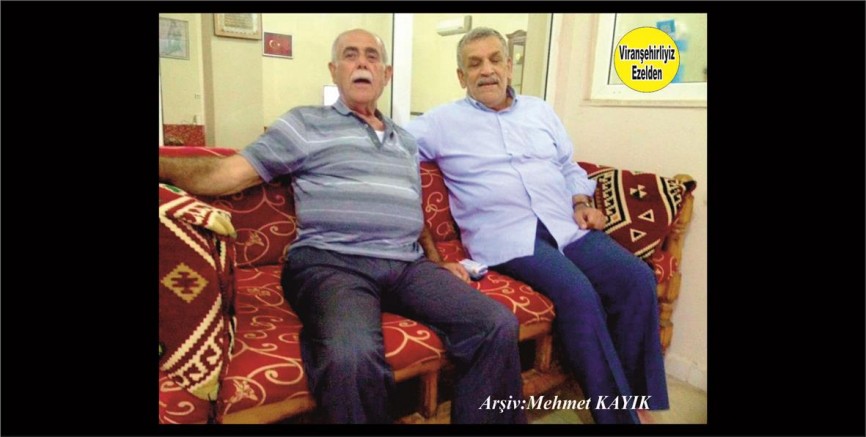 Viranşehir Sanayi sitesinin Sevilen Güzel İnsanlarından Hamit Kınalı ve Arkadaşı Nezir Öztop
