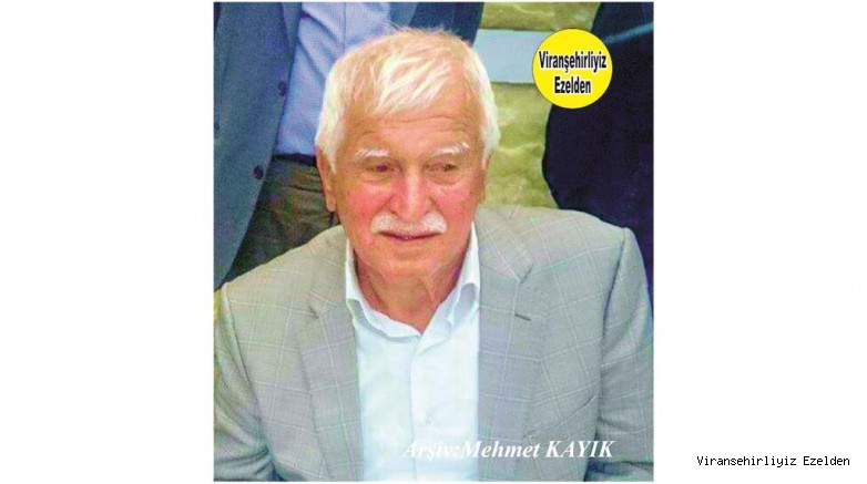Viranşehir Sanayi Sitesinin Sevilen, Sayılan Değerli Esnaflarından olan, Merhum Hasan Geçgel