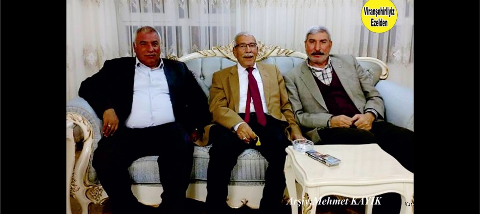 Viranşehir Sanayi ve Ticaret Odası Başkanı Mehmet Ekinci, Hasan Ayaz ve Hacı Menduh Şehmusoğlu
