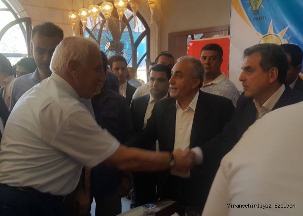 Viranşehir Sanayi ve Ticaret Odası Eski Başkanı İşadamı Abdulhalim Tepret  Bakanla Görüştü