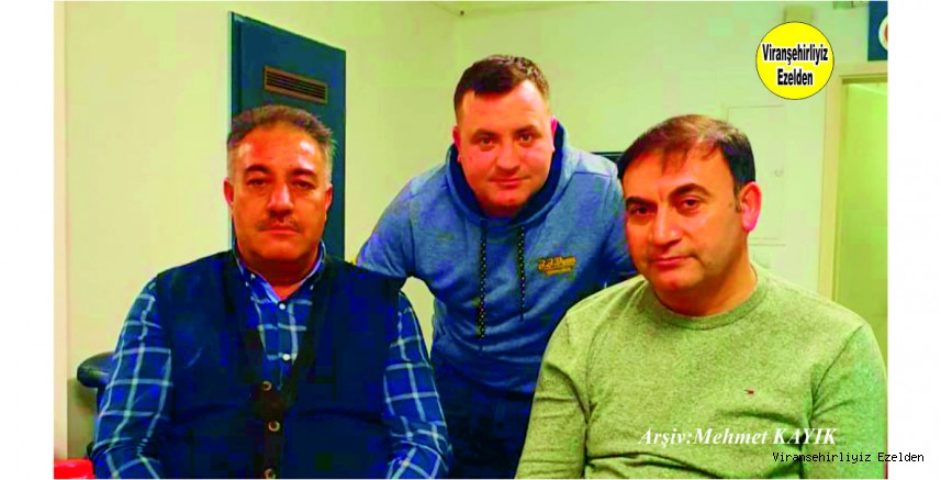 Viranşehir Sanayispor’un Eski Başarılı Futbolcularından, Nayıf Düşme, Amcasının Oğlu Bilal Düşme ve Yeğeni Serdar Aslandağ