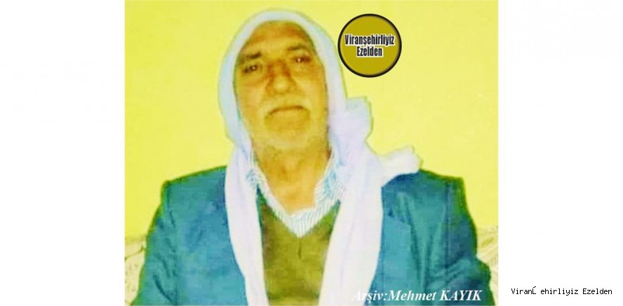 Viranşehir Şanlıurfa Karayolunda 30 Ekim 2024 Günü Vefat etmiş, Merhum Hacı Nuro Müçek