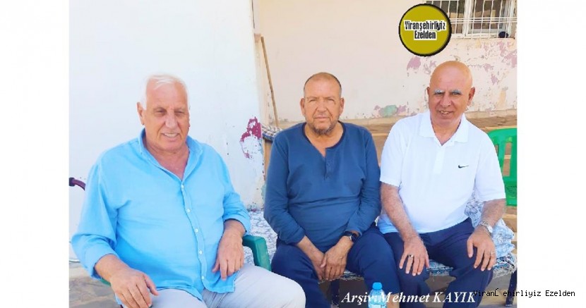 Viranşehir Sesik Köyü Muhtarı Salih Diken, İş İnsanı Abdulhalim Tepret(Hacı Hilmi) ve Ali Özilice