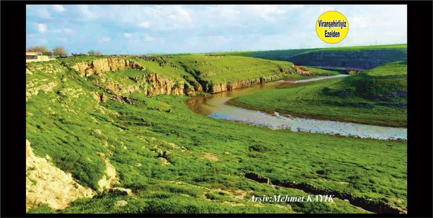 Viranşehir Sesik Köyünden geçen Ekinciler Deresi 