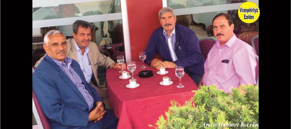 Viranşehir Siyasetini Ağır Değerlerinden olan, Mehmet Ekinci, Hüseyin Şık, Hamza Bayar ve Merhum Katip(Kato) Yüksel