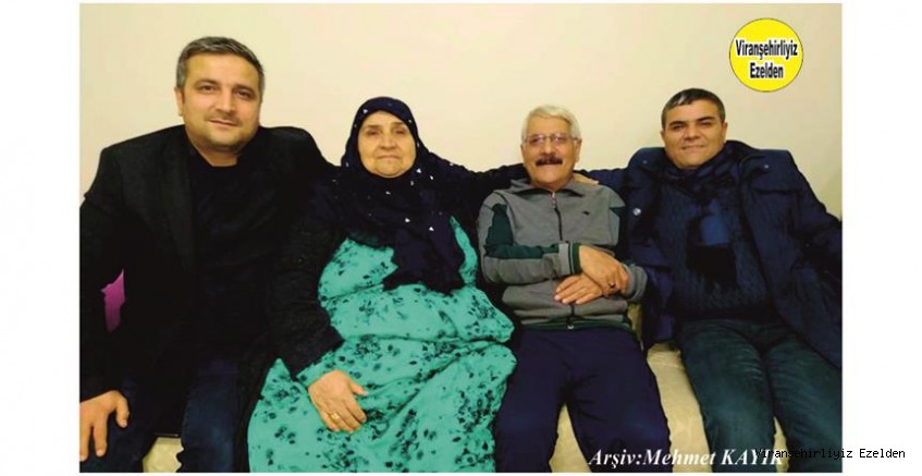 Viranşehir Sümerbank Emekli Müdürü Mehmet Güllü, Eşi, Çocukları Mithat Güllü ve Mahmut Güllü
