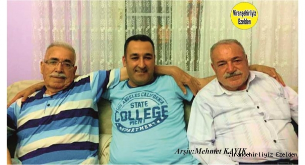 Viranşehir Tapu Müdürlüğünde Yıllarca Müdürlük yapmış, Mustafa Taşçı, Oğlu Servet Taşçı ve Ağabeyi Merhum Mehmet Taşçı