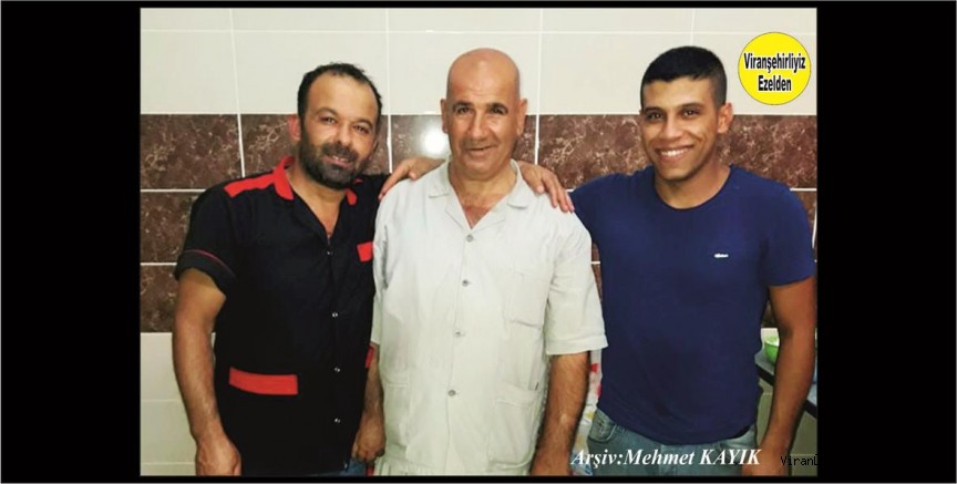 Viranşehir Taziyelerinin Daimi Personellerinden, Mehmet Kahraman(Çita), Yusuf Özveren ve Sıraç Şavlı(Abe Sıraç)