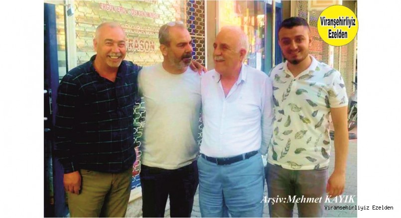 Viranşehir TEDAŞ Kurumunda Yıllarca Şef olarak Görev yapmış, Sevilen İnsan İsmet Bingöllü, İbrahim Erol, Gani Önen ve Hassun Erol