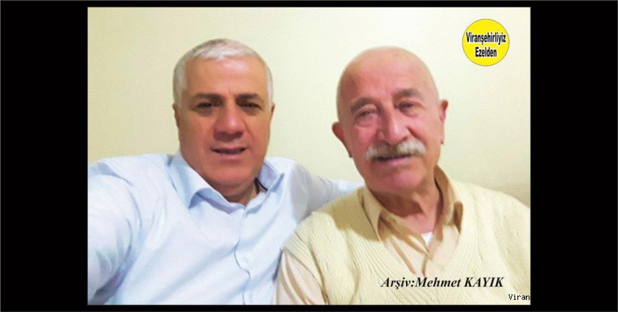 Viranşehir Tekye Mahalle Eski Muhtarı Merhum Garip Oğuz ve Oğlu Mehmet Oğuz