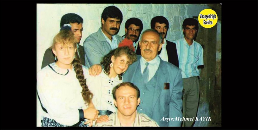 Viranşehir Tekye Mahallesi Eski Muhtarı Merhum Hilmi Akyürek, Oğlu Doktor Halil Akyürek ve Kızları