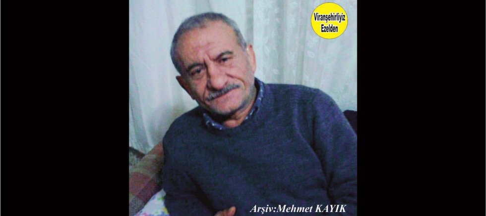 Viranşehir Temel Eğitim ve Yatılı Bölge Okulunda Görev Yapmış, Sevilen İnsan Ahmet Akdoğan(Beton Ahmet)