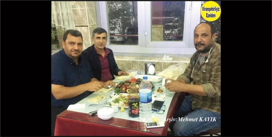  Viranşehir Tılbender Köyünde Çiftçilik yapan Kemal Karakış, Mehmet Turgut ve Ahmet Topkan