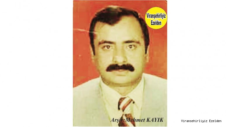 Viranşehir Vergi Dairesi Emekli Personellerinden Değerli İnsan Merhum Mehmet Gezgör