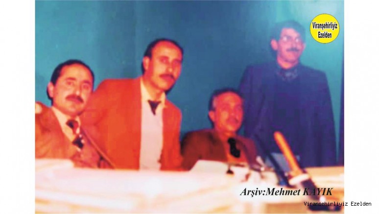 Viranşehir Vergi Dairesi Eski Personellerinden Süleyman Yıldırım, Merhum Mehmet Salih Turgut, Mehmet Hanifi Günel ve Arkadaşı