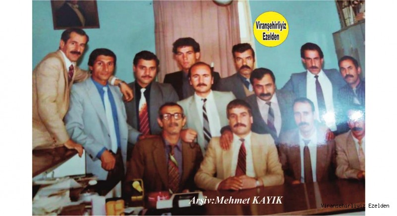 Viranşehir Vergi Dairesi Memurlarından Mehmet Akmeşe, Süleyman Yıldırım, Merhum Zülfikar Sayan, Merhum Mehmet Gezgör
