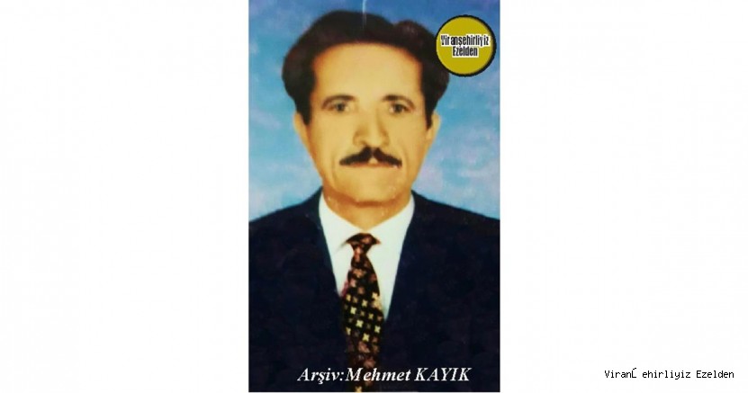 Viranşehir Vergi Dairesi Müdürlüğüne Bağlı Görev Yapmış, Merhum İbrahim Gülmüş