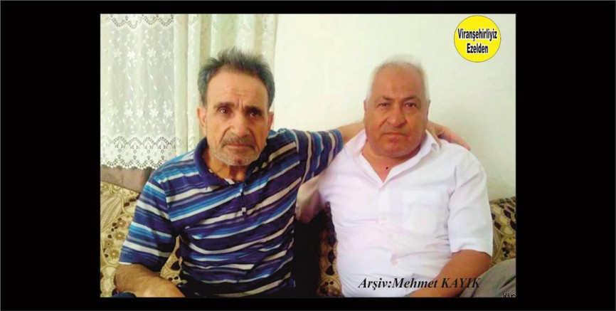Viranşehir Vergi Dairesinde Yıllarca Görev Yapmış, Merhum Ahmet Gülmüş ve Arkadaşı Emekli Memur Mehmet Büyükturan