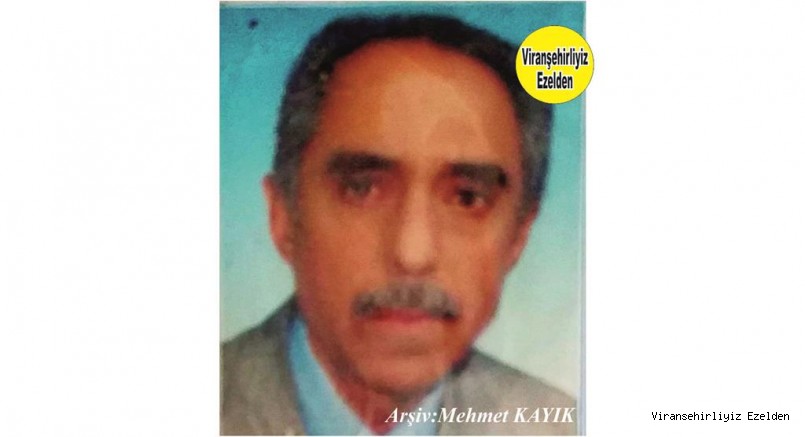 Viranşehir Vergi Dairesinin Emekli Personellerinden Değerli İnsan Merhum Abdulkadir Haşimi