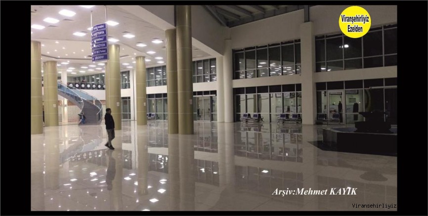 Viranşehir Yeni Otogarın İç Kısımları 