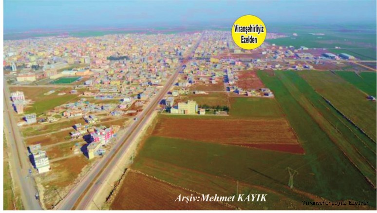 Viranşehir'in Uçaktan Çekilmiş Genel Görünüşü