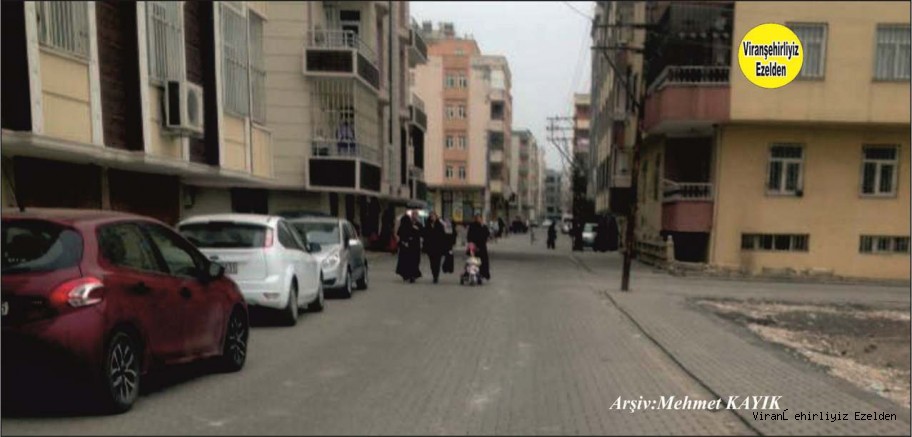 Viranşehir Yenişehir mahallesinde Bir Sokak