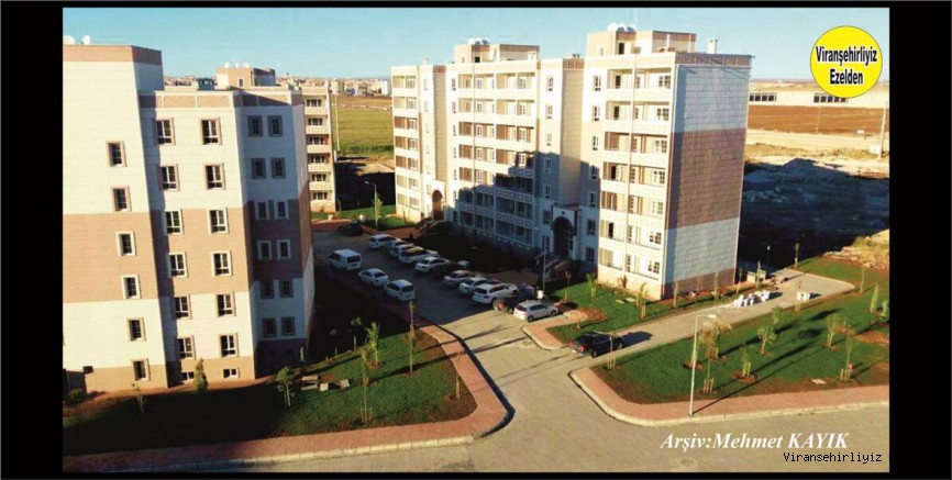 Viranşehir Yenişehir Mahallesinde Bulunan TOKİ Konutlarına Ait Bir Fotoğraf Yayınlıyoruz