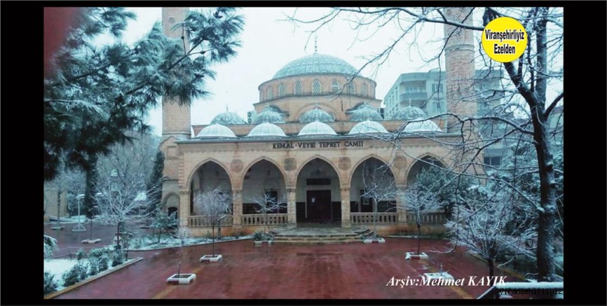 Viranşehir Yenişehir mahallesindeki Veysi Kemal Tepret Camiisi 
