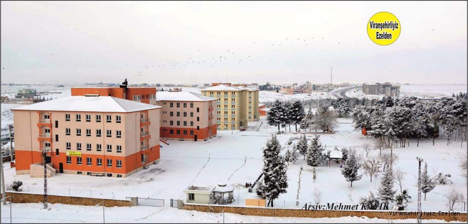 Viranşehir Yenişehir Mahallesine Ait Karlı Bir Hava