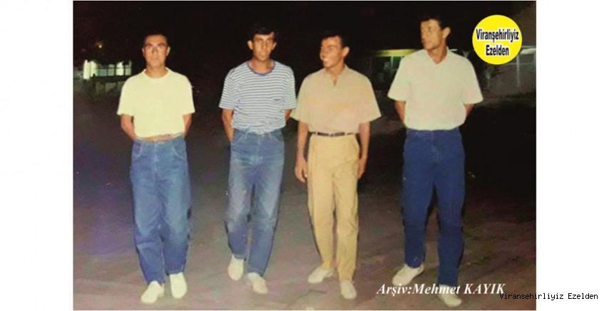 Viranşehir Yıllardan Beridir Dostluk ve Arkadaşlıkları halen devam eden, Fethi Erol, İbrahim Erol Remzi Özalhas ve Garip Suman