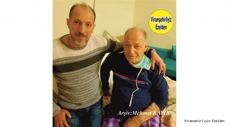 Viranşehir Ziraat Bakası Şubesinde Yıllarca Veznedar Olarak Görev yapmış, Mehmet Uçar ve Almanya’da Yaşayan Oğlu Halil Uçar