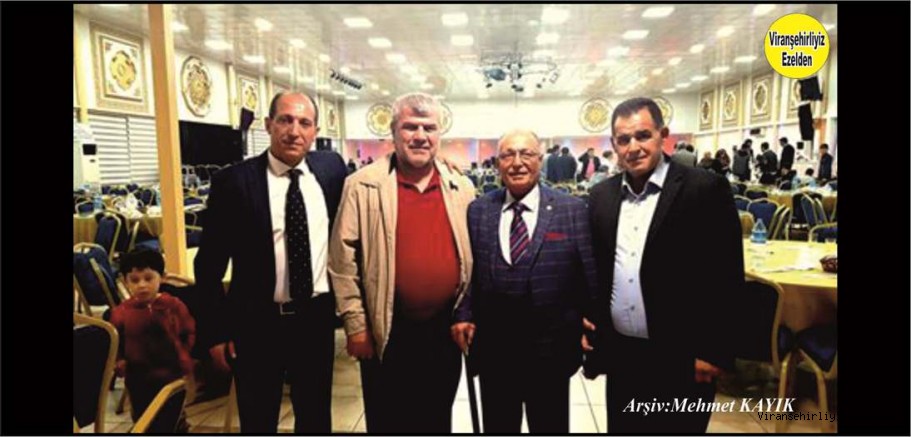 Viranşehir Ziraat Bankası Veznedarı Görevi yapmış, Merhum Mehmet Uçar, Merhum Mahmut Aydoğan, Eyyüp Sağır ve Halil Uçar