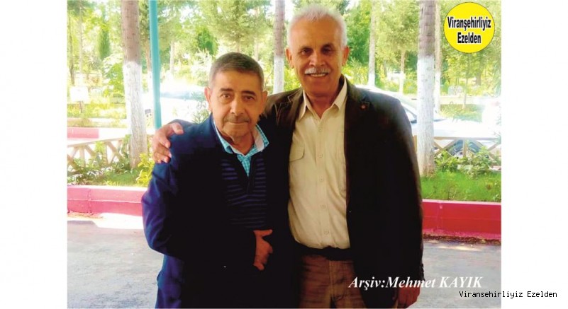 Viranşehir Ziraat Bankasından emekli Mehmet Toprak ve Şanlıurfa Toprak mahsülleri Ofisinden Emekli Memur Ahmet Yılmazer