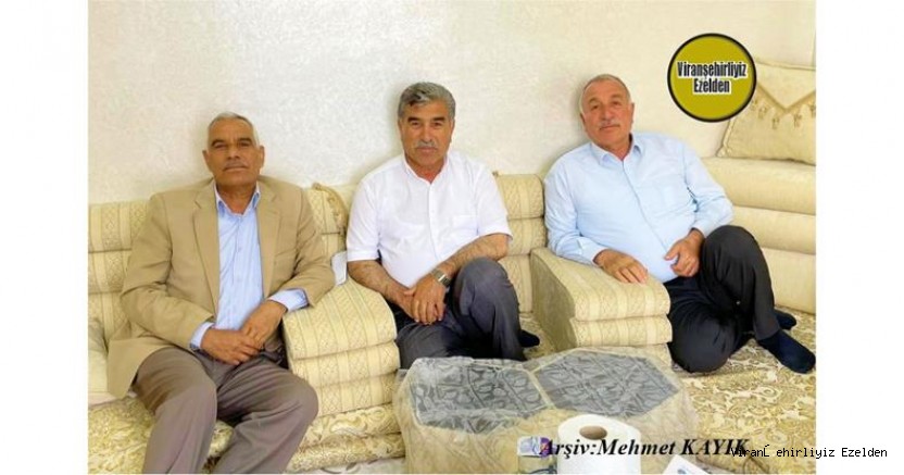 Viranşehir Ziraat Odası Başkanı Bahri Ekinci, Hüseyin Şık(Hüseyin Ağa) ve Hacı Cuma Koyuncu
