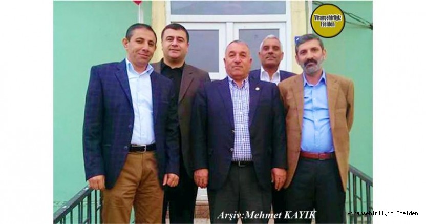 Viranşehir Ziraat Odası Başkanı Bahri Ekinci, Hüseyin Şık  İdris Aslan Şihanlioğlu, Hacı Rağıp Yazmacı ve İsmail Kuran