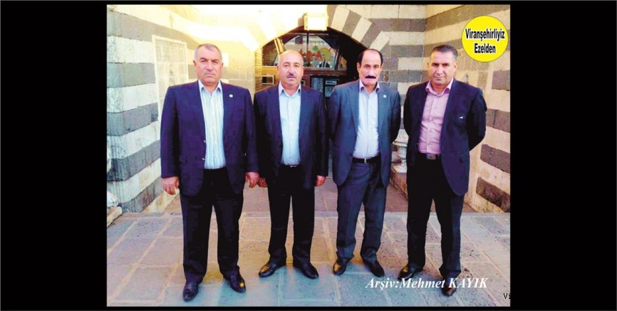Viranşehir Ziraat Odası Başkanı Bahri Ekinci, Muhtar Hadi Yüksel, Muhtar Ömer Ekinci ve Merhum Mehmet Aydoğan