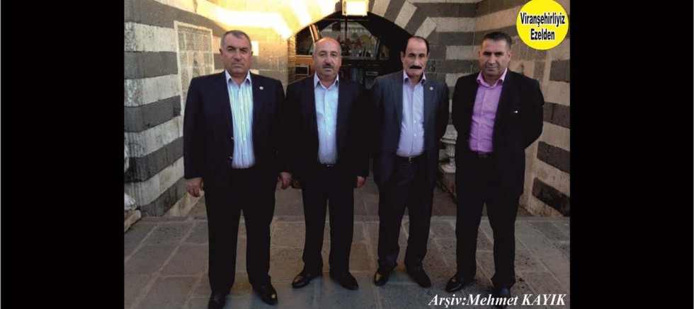 Viranşehir Ziraat Odası Başkanı Bahri Ekinci, Oğlakçı Köyü Muhtarı Hadi Yüksel, Viranşehir Muhtarlar Derneği Başkanı Ömer Ekinci ve Merhum Mehmet Aydoğan