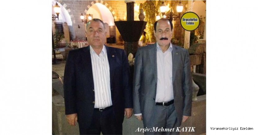 Viranşehir Ziraat Odası Başkanı Bahri Ekinci ve Arkadaşı 23 Haziran 2021 Günü Vefat etmiş Merhum Mehmet Aydoğan
