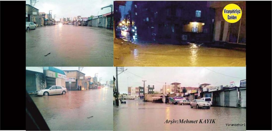 VİRANŞEHİRİ SEL BASTI