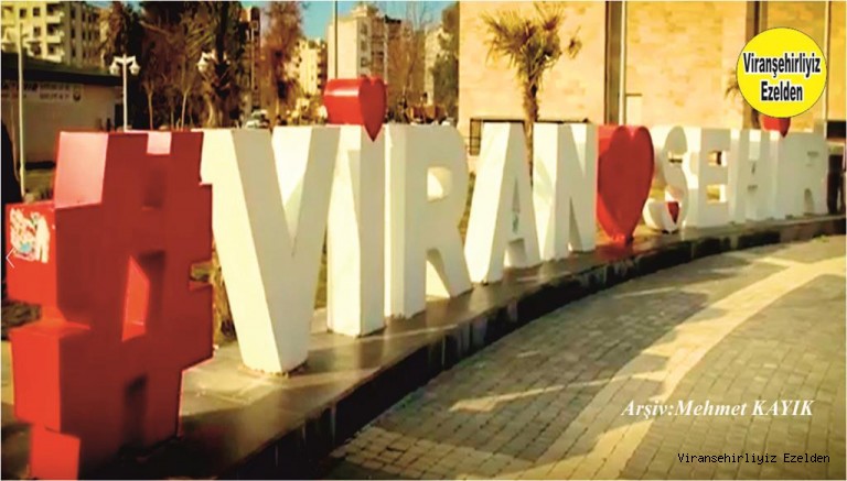 Viranşehirimizi Sembolize Eden Viranşehir Yazısı