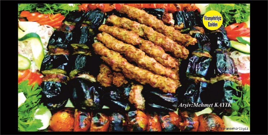Viranşehirimizin Meşhur Karışık Kebabı
