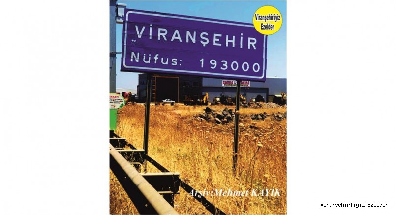 Viranşehirimizin Nüfusunu Gösteren Nüfus Tabelası