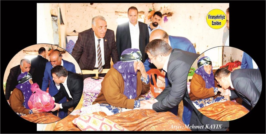 VİRANŞEHİRİN ASIRLIK BÜYÜKLERİNE ZİYARETLER ARALIKSIZ SÜRÜYOR