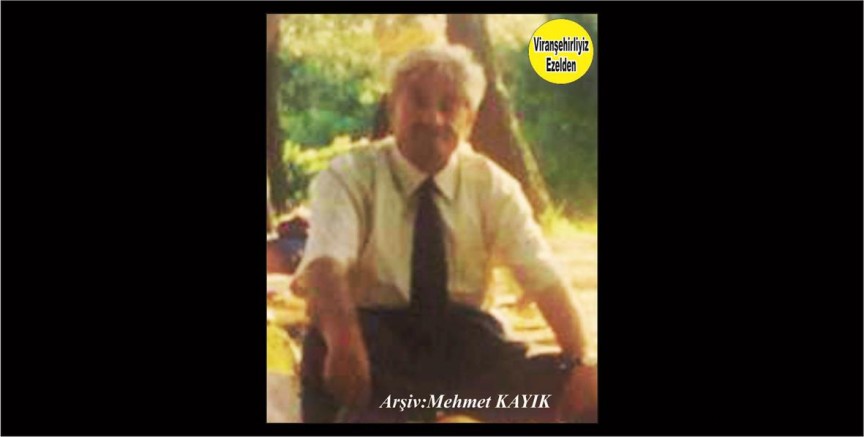 Viranşehirin Sevilen Değerlerinden Merhum İbrahim Dursun