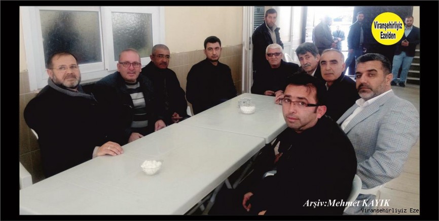Viranşehirliler Mersindeki Taziyede Bir Araya Gelerek Taziye Sahibini Teselli Ettiler