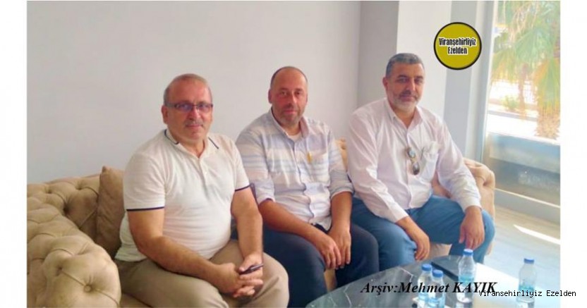 Viranşehirliyiz Ezelden Genel Yayın Yönetmeni Mehmet Kayık, Dolpa Orman Ürünleri Yön. Kurulu Başkanı Hacı Şeyhmus Dolaş ve Yeğenleri Faik Tatlıkiraz