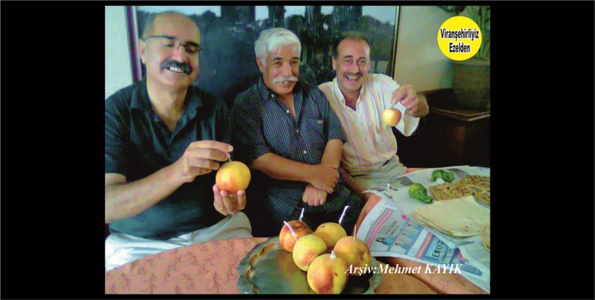 Viranşehirliyiz Ezelden Sayfa Yazarlarından, İsmail Şimşek,  Lokman Şıhanlıoğlu ve Abuzer Kapan(Muhtar)