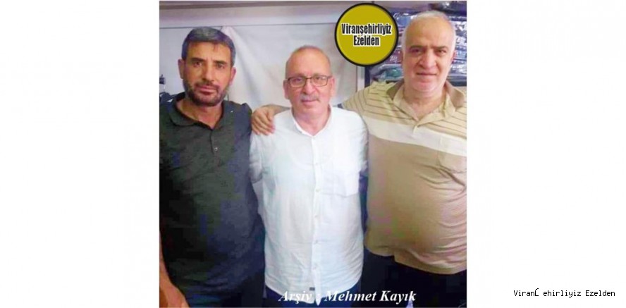 Viranşehirliyiz Ezelden – Türkiye Gündemi Gazetesi Genel Yayın Yönetmeni Uluslararası Gazeteciler Derneği Başkanı Mehmet Kayık, İlhan Yılnur ve Nezir Eren