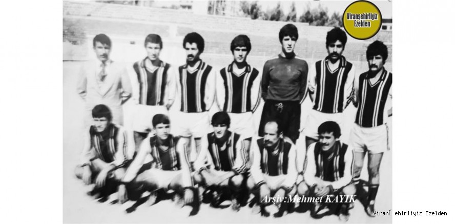 Viranşehirspor 1986 Yılı Amatör Futbol Takımının Eski Başkanı Merhum Cerrah Bozkoyun, Merhum Mahmut Bıçak, Merhum Abdullillah Haşimi