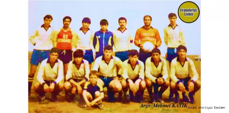 Viranşehirspor Amatör Futbol Takımı Eski Futbolcularından, Eyyüp Kahraman(Kaptan), Eyyüp Zenciroğlu(Kaleci), Mehmet Keskinbıçak, İsmet Kanatlı, Enver Güner